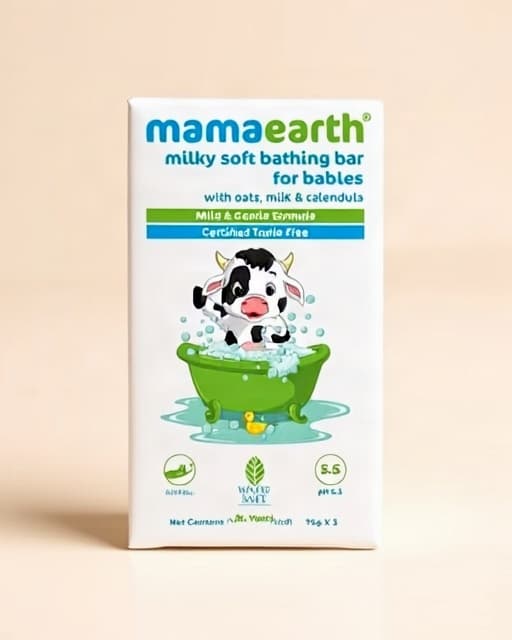 Mamaearth Milky Soft Bathing Bar