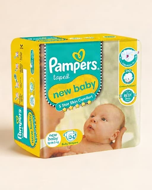 Pampers Taped New Baby (24pc)