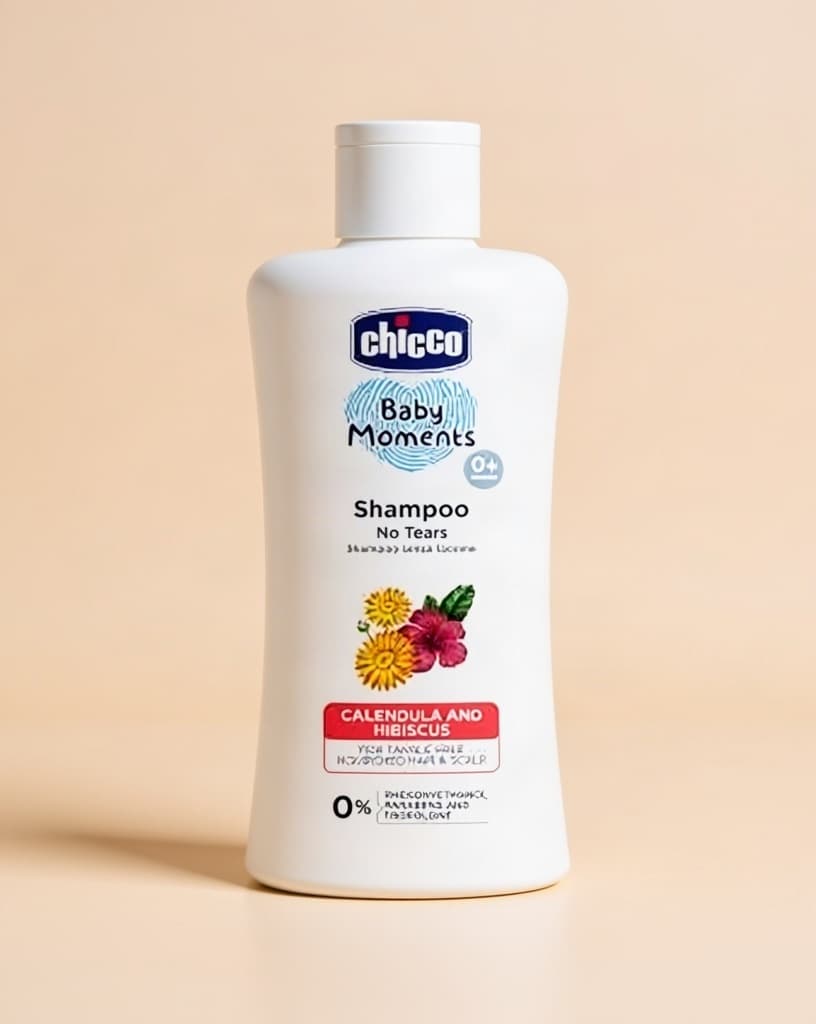 Chicco Baby Moments Shampoo No Tears (Calendula & Hibiscus)