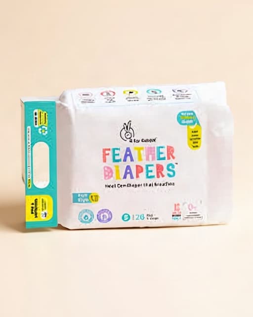 R for Rabbit Feather Diapers (S, 26pc)