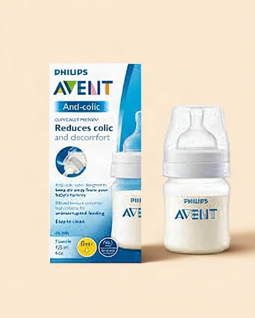 Avent Natural Response 125ml Baby Feeding Bottle, Pack of 1 (0-3 months)