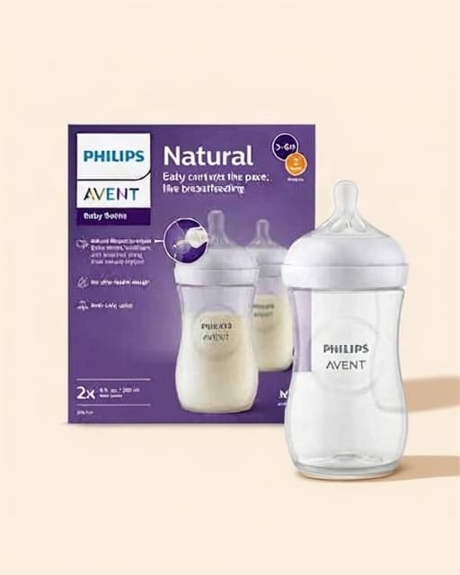 Avent Natural Response 330ml Baby Feeding Bottle, Pack of 1 (4+ months)